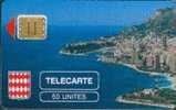 # MONACO MF2 Rocher De Monaco 50 Sc3 08.89 5000ex Tres Bon Etat - Monace