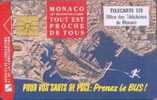 # MONACO MF27 Prenez Le Bus 120 Gem 01.93 100000ex Tres Bon Etat - Monace