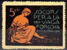 Viñetas Socors  Vaga Forzosa De Barcelona 1914 - Plaatfouten & Curiosa