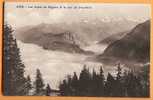 E580 Les Alpes De Bagnes Et La Mer De Brouillard. Ed. Burgy 4959 - Bagnes
