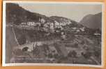 E590 Finhaut Et La Ligne De Chemin De Fer Du Martigny-Châtelard. Cachet Finhaut 1931 Vers Le Sentier - Finhaut