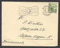 Switzerland Deluxe Swiss Cross Cancel Zürich 1948 On 'Petite' Cover To Kopenhagen Dänemark - Lettres & Documents