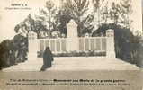 MEHUN (18) Carte Photo Monument Aux Morts Guerre 1914-1918 - Mehun-sur-Yèvre