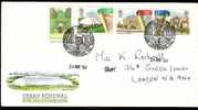 Great Britain 1984  Urban Renewal.  Liverpool Garden Festival Postmark - 1981-1990 Decimale Uitgaven