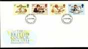 Great Britain 1984  50th Ann.of The British Council. FDC  Portsmouth,Hants. Postmark - 1981-1990 Dezimalausgaben