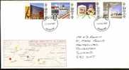 Great Britain 1987 Europa: British Architects In Europe. FDC  Glasgow. Postmark - 1981-1990 Decimal Issues