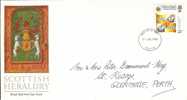 Great Britain 1987 Order Of The Thistle. FDC  Perth. Postmark - 1981-1990 Decimal Issues