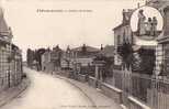 Carte 1910 Chateau Du Loir - Avenue De La Gare -macaron Folklore - Chateau Du Loir