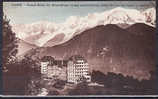 HAUTE SAVOIE - Passy - Grand Hôtel Du Mont Blanc Et Son Merveilleux Point De Vue Sur Toute La Chaîne - Passy