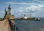 Zeebrugge Vuurtoren Op Het Havenhoofd - Zeebrugge