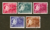 SWA 1953 Cancelled Stamp(s) Coronation 274-278 - Namibie (1990- ...)