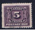 CDN Kanada 1906 Mi 4 Portomarke - Used Stamps