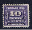 CDN Kanada 1933 Mi 14 Portomarke - Usados