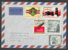 Austria Airmail Par Avion Luftpost Beauty Multiple Franked Villach 1985 Cover To USA Tabak Bürgerkrieg Presseclub - Otros & Sin Clasificación