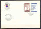 Iceland Mi. 516-17 200 Years Of Postal Service FDC Cover 1976 Complete Set - FDC