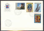 Iceland Mi. 485-88 1100 Years Of Settlement On Iceland FDC Cover 1974 Complete Set - FDC
