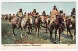 Indiens : Parade Of Comanche ; Indians At Reservation ; B/TB - Indiens D'Amérique Du Nord