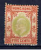 HK+ Hongkong 1904 Mi 78 OG Königsporträt - Unused Stamps