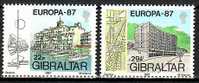 Gibraltar Sc499-500 Europa, Neptune House, Ocean Heights - 1987