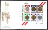 Gibraltar Sc557 Coins, FDC - Monedas