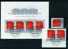 Parteikonferenz Von Lenin In Prag 1982 CSSR 2647,ZD Plus Block 46 O 6€ Bf M/s Bloc History Sheet Of Tschechoslowakei CSR - Karl Marx