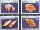 2009 TAIWAN SHELLS (III) 4V - Unused Stamps
