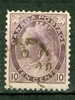 1898 10 Cent  Queen Victoria Numeral Issue  #83 - Oblitérés