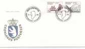 Greenland FDC 21-3-1985 1000 Years Issue Part 5 Complete With Cachet - Other & Unclassified