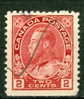 1922  2 Cent  Admiral Issue  #106a Booklet Single - Gebraucht