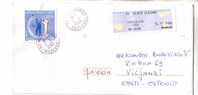 GOOD FRANCE Postal Cover To ESTONIA 2009 - Nice Stamped: Golf - Briefe U. Dokumente