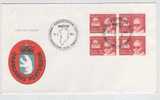 Greenland FDC In Block Of 4 19-5-1983 Handicap With Cachet - Other & Unclassified
