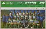 # ISRAEL 61 Maccabi Haifa  1993-94 50 Landis&gyr 06.94 -sport,football- Tres Bon Etat - Israël