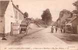 80 Saint-Valéry-sur-Somme L'Avenue De La République Et Rue Jean-Aclocque Belle Animation Charrettes Personnages N Et B - Saint Valery Sur Somme