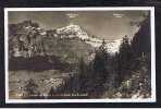 Early Real Photo Postcard Loeche-les-Bains Switzerland - Mountaineering & Climbing Theme - Ref 347 - Loèche