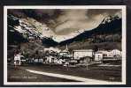 1930 Real Photo Postcard Loeche-les-Bains Switzerland To Bournemouth UK - Mountaineering & Climbing Theme - Ref 347 - Loèche