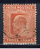 IND+ Indien 1902 Mi 60 Königsporträt - 1902-11 Koning Edward VII