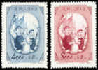 1953 CHINA C23 7th All-China Trade Union 2V - Ongebruikt