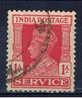 IND+ Indien 1939 Mi 106 Dienstmarke - 1936-47  George VI