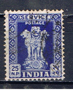 IND+ Indien 1957 Mi 139 Dienstmarke - Timbres De Service