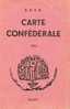 CARTE CONFEDERALE 1951 - Unclassified