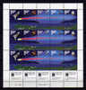 Marshall 1985, Comète De Halley En Feuille++ 3 Séries ** Cote 33,75 E   Postfrich++ - Astronomùia