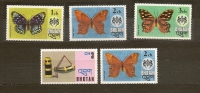 BHUTAN Bhoutan  N.447-448-449-459/** - Farfalle, Papillons -1975 - Lot Lotto - Bhután