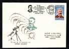 SPIRU HARET - ASTRONOMER & MATHEMATICIAN COVER 1987 PMK, STAMP. - Astrology