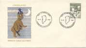 Greenland FDC 16-3-1961 DRUMDANCE With Cachet - Other & Unclassified