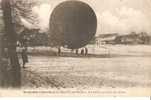 Manoeuvres D'aérostation En HAUTE-ALSACE .  Le Ballon En Train De Sécher - Montgolfières