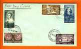 SOUTH AFRICA 1952  FDC Van Riebeeck 300 Years 224-228 - FDC