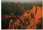 CPM     ARIZONA     GRAND CANYON NATIONAL PARK      SUNSET CASTS ITS EVENING ON THE CANYON WALLS - Grand Canyon