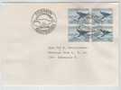 Greenland FDC In Block Of 4 5.3.1970 Greenland Whale Sent To Denmark - Other & Unclassified