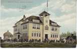 Chehalis WA West Side School, Children Playing On 1909 Postcard, Flag Cancel Postmark - Andere & Zonder Classificatie