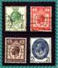 George V 1929   N 179 à 182    4 Valeurs= 2 Obl + 2 X - Unused Stamps